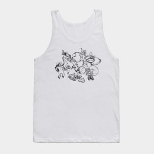 Space Doodle Tank Top